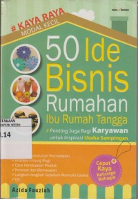 Image of 50 Ide Bisnis Rumahan Ibu Rumah Tangga