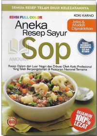 Image of Aneka Resep Sayur Sop