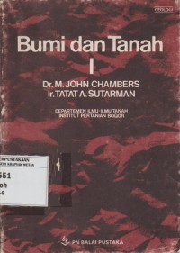 Image of Bumi dan Tanah I
