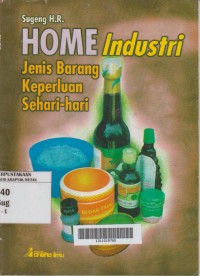 Image of Home Industri : Jenis Barang Keperluan Sehari-hari