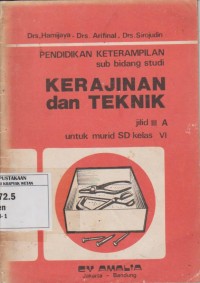 Image of Kerajinan dan Teknik jilid 3