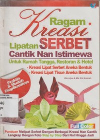 Image of Ragam Kreasi Lipatan Serbet Cantik Nan Istimewa