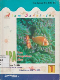 Image of Alam Sahabatku Ilmu Pengetahuan Alam Kelas 3