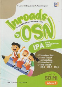 Image of Inroads to OSN IPA Volume 2 Untuk SD/MI