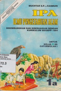Image of IPA Ilmu Pengetahuan Alam kelas 3 Caturwulan I