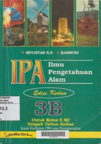 Image of IPA Ilmu Pengetahuan Alam untuk Kelas 5 SD Tahun  Tengah Kedua