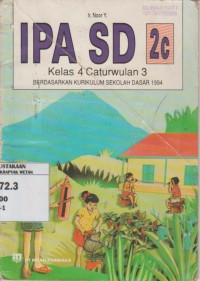 Image of IPA SD Kelas 4 Caturwulan 3