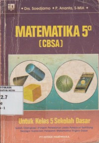Image of Matematika CBSA untuk Kelas 5A Sekolah Dasar