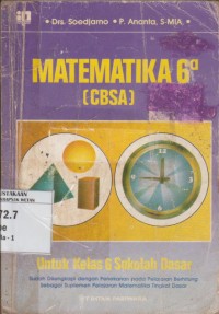 Image of Matematika CBSA untuk Kelas 6A Sekolah Dasar