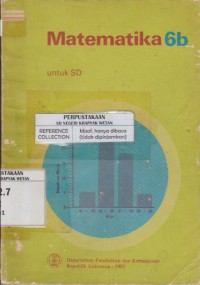 Image of Matematika untuk SD Kelas 6b