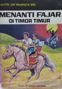 Image of Menanti Fajar di Timor Timur