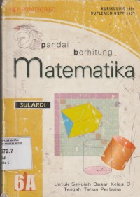 Image of Pandai Berhitung Matematika Kelas 6A