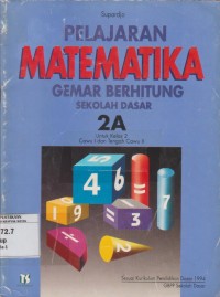 Image of Pelajaran Matematika Gemar Berhitung Sekolah Dasar  Kelas 2A