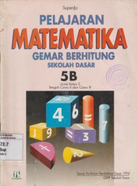 Image of Pelajaran Matematika Gemar Berhitung Sekolah Dasar Kelas 5B