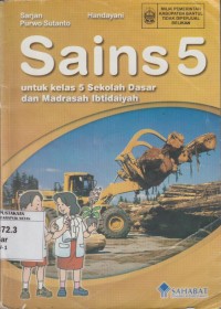 Image of Sains 5 untuk Kelas 5 Sekolah Dasar dan Madrasah Ibtidaiyah