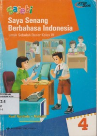 Image of Sasebi : Saya Senang Berbahasa Indonesia untuk SD Kelas 4 KTSP